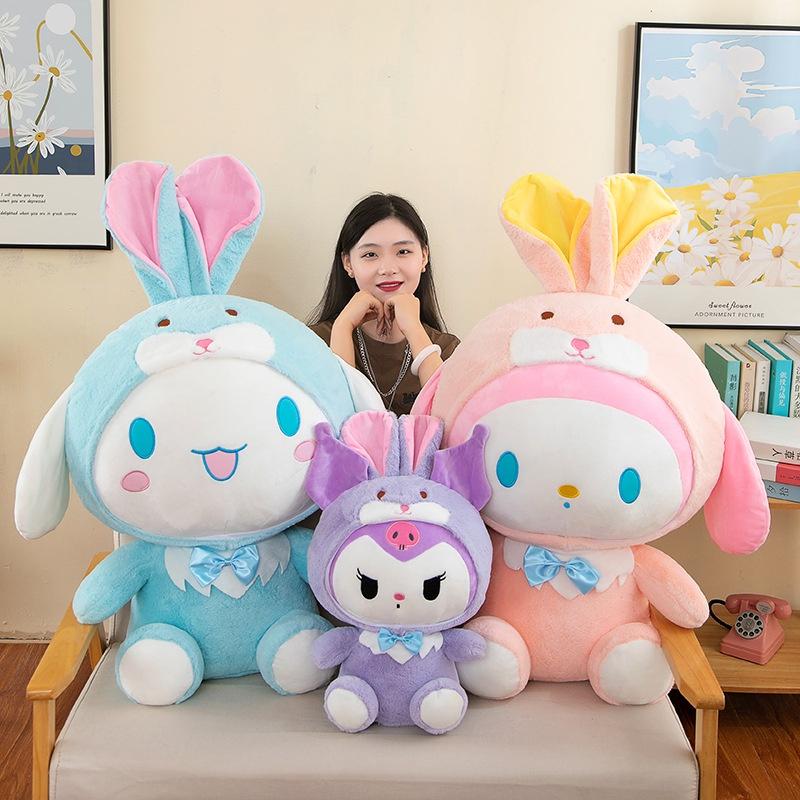 Cute And Plush Rabbit Costume Stuffed Animal Perfect Gift For Kids And Dog Lovers