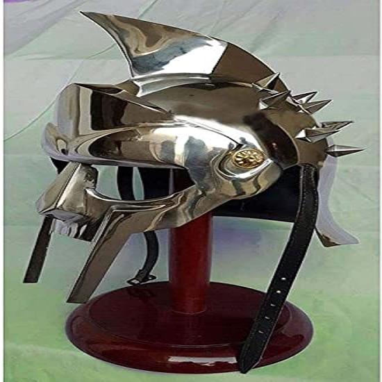 Full-Size Medieval Helmet with Inner Liner | Halloween Party Costume | Lerp Clothing's Movie Dress Accessory