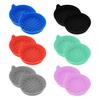 2Pcs Car Coasters Silicone Drink Cup Holder Protector with Handle Design Easy To Clean Car Water Coaster