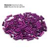 200Pcs Shift Cable Caps Colorful Wear-resistant Aluminum Alloy Bike Wire Core Wire End Caps Bicycle Components