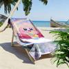 Kirby poster Print Beach Towel, Large Soft Quick Dry Towel for Beach Camping Swimming