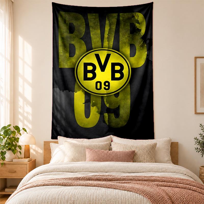 BVB Tapestry highquality for decorating living room bedroom dorm walls ideal as bedroom wallart orholiday gift