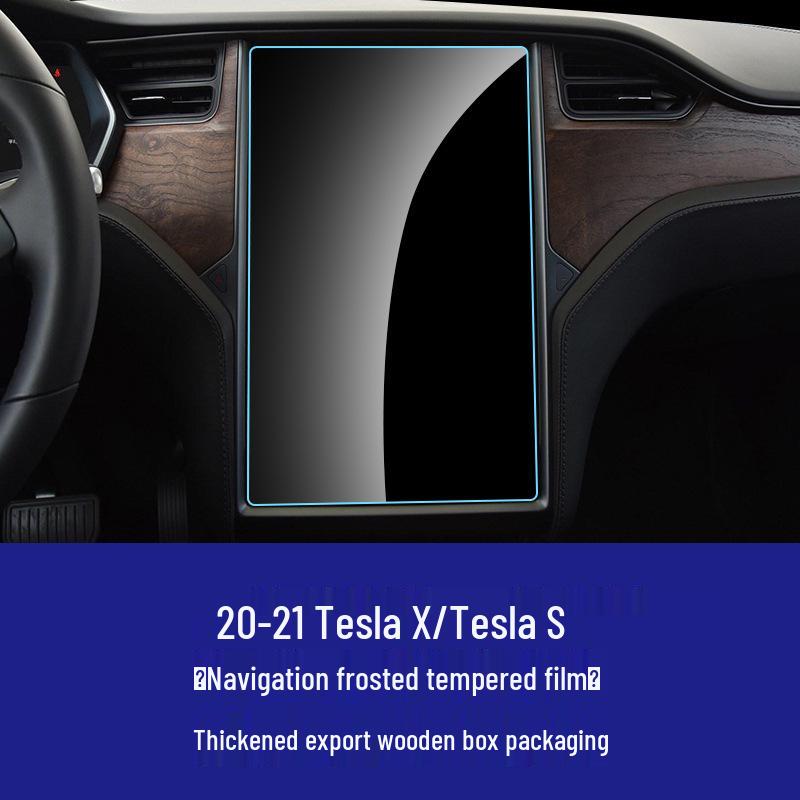 HD Tempered Film for Tesla Model 3/Y/S/X Central Control Navigation