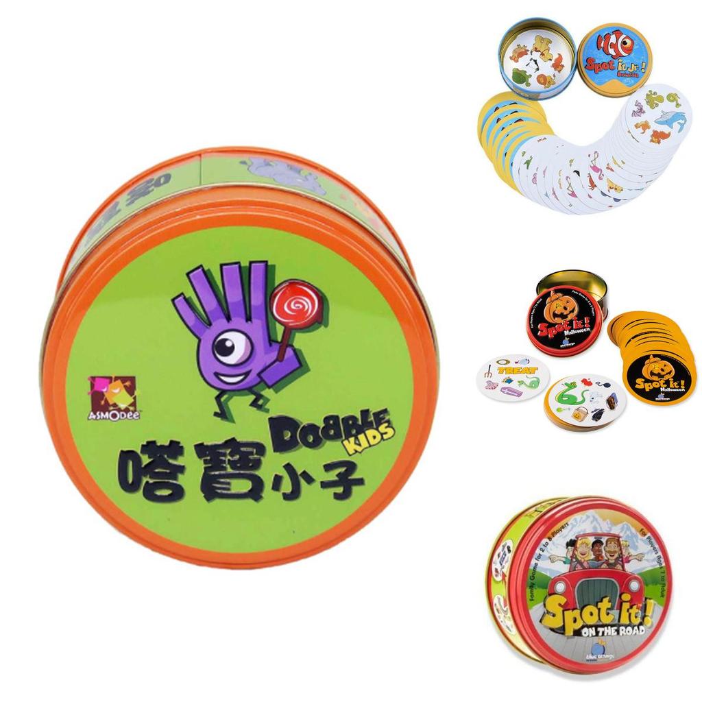 Colorful Dobble Spot It Cards For Kids And Adults Perfect For Parties And Travel
