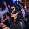 Fashion Bright Ball Glitter Face Mask Mirror Eye Covers Party Props Eye Mask Silver Masquerade Ball Mask Halloween