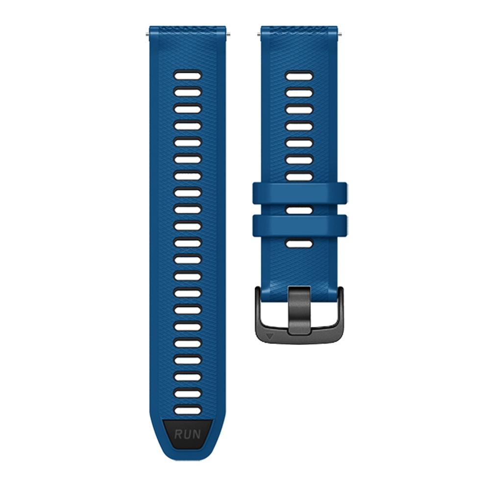 Correa de Silicona Bicolor de 22 mm para Reloj Garmin Forerunner 265 255 Music 570 47mm/Venu 4 3 45mm Pulsera de Smartwatch Correas de Reloj