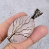 Rose Quartz Jewelry, 999 Copper Wire Wrapped Pendant Handmade Gemstone Jewelry, Gifts For Wife Brand New Pendant