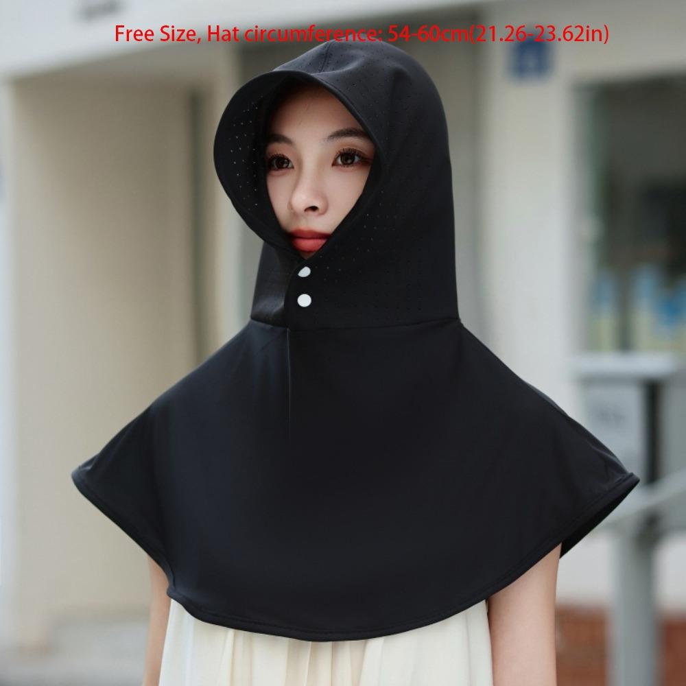 Breathable Visor Cap with Shawl Beach Cap New Fishing Cap  Cycling