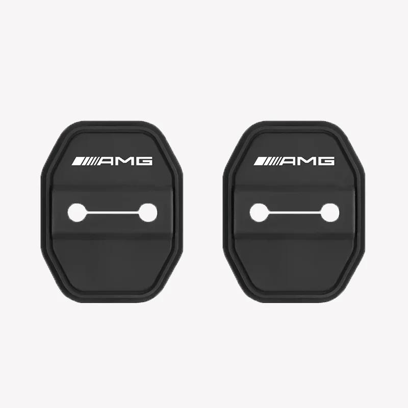 2/4 шт. Силиконовый защитный чехол на кнопку блокировки двери автомобиля Для Mercedes Benz AMG W204 W213 W205 W211 W176 W164 Cla Smart Аксессуары 2Pcs-AMG