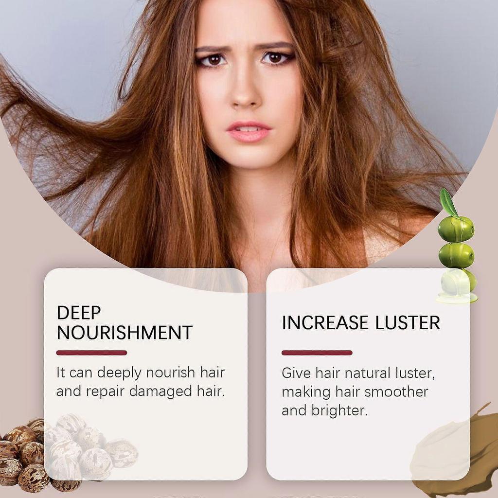 Wiyun Batana Hair Care Oil Daily Repair Of Dry And Irritable Hair Hair Care Moisturizing Hair Mask