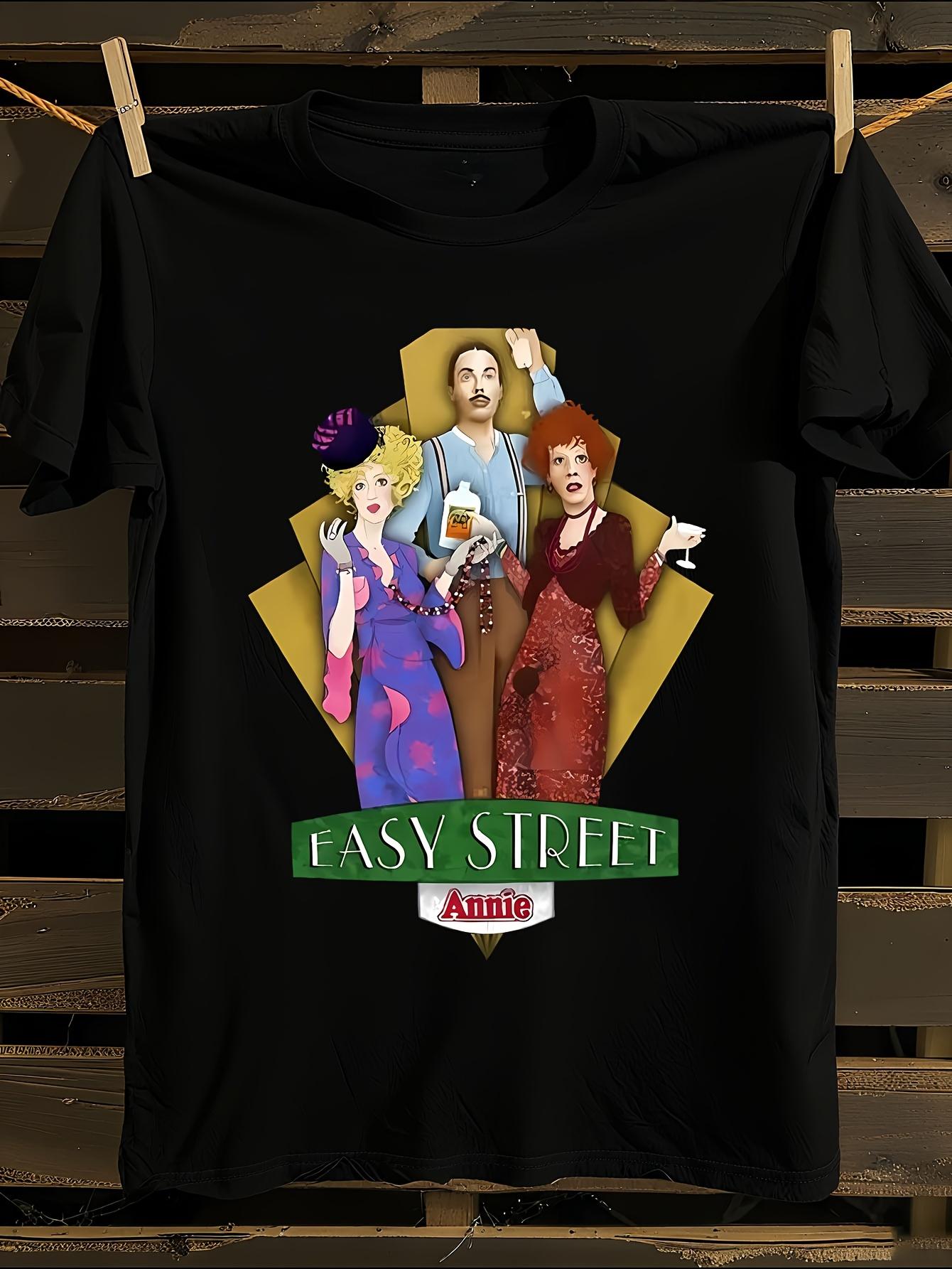 ANNIE Vintage Tshirt Vintage Easy Street Graphic Tshirt XXXXL