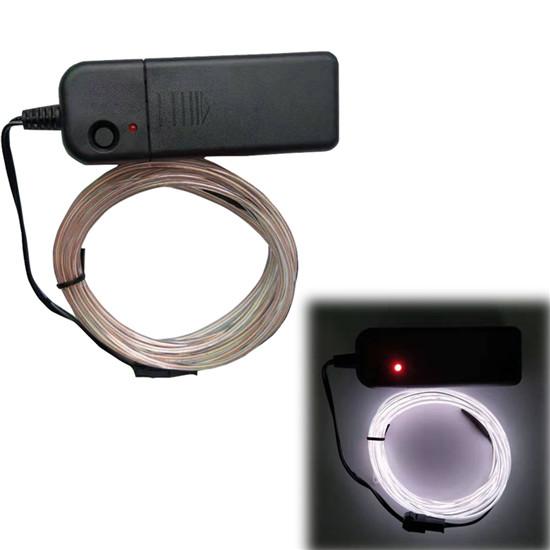 

1 предмет, красочный светодиодный светильник EL, мягкая трубка, провод, неоновое свечение, автомобильная веревочная полоса, вечерние украшения для бара, Рождества, Хэллоуина