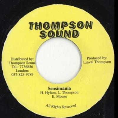 7inch Record EEK A MOUSE / ROOTS RADICS - Sensimania None Thompson Sound 1982 Jamaica Reggae, Ska & Dub