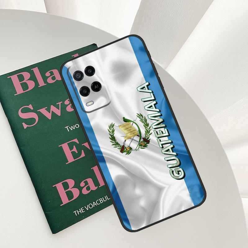 

Guatemala Flag Case For Oppo A58 A78 A98 A15 A16 A17 A52 A72 A76 A96 A54 A74 A94 A57 A77 A54S A57S Cover OPPO A72