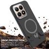 For Xiaomi 15T Magnetic Case Rotating Ring Kickstand TPU + PC Back Cover