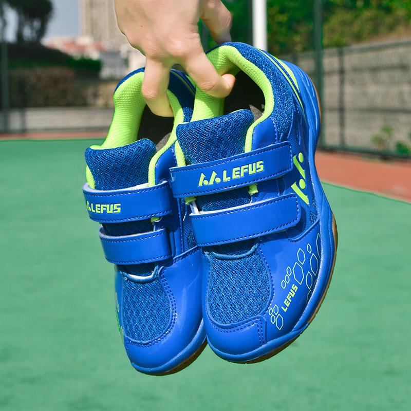 Badminton Shoes New Children's Men's and Women's Table Tennis Shoes Non-slip Breathable Shock-absorbing Sports Shoes Women