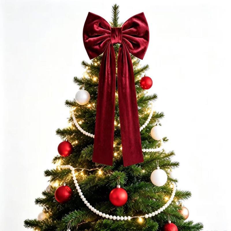 Christmas Tree Ornaments & Bow Tie Decorations