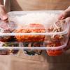 Tongyuan 1000ml Disposable 4-Compartment Lunch Box Set (150 Pack)
