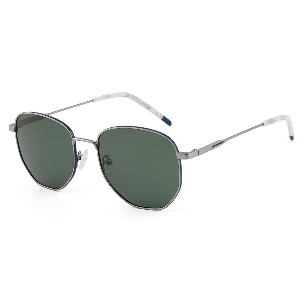 Square Polarized Sunglasses for Women Men Small Hexagonal Polygon Polarized Lens Trendy Sun Glasses Classic Shades UV400 Protect