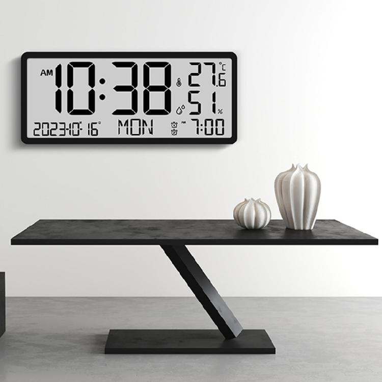 Versatile Digital Clock Battery Powered Wall Clock Electronic Desktop Clocks