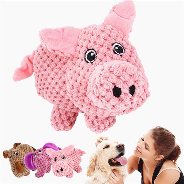 Jucărie Amuzantă de Durabilitate pentru Mestecat Molar Animal de Companie Câine Pisică Pluș Sunet Scârțâitor Jucării