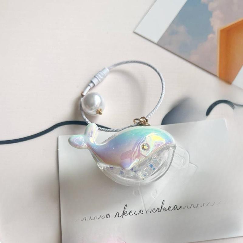 Wal Schlüsselanhänger Rucksackanhänger Ozean Paar