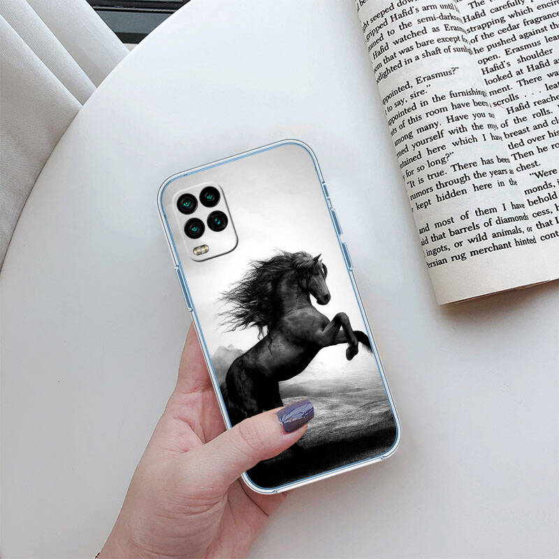 MH57 Fine Horse Phone Case for Motorola Edge 20 30 S30 40 50 Fusion Lite Plus Pro Neo Ultra One Power Action Macro Hyper Vision Zoom