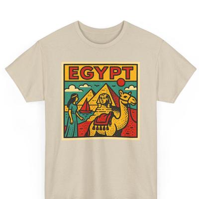 Egypt Retro Comic Graphic T-Shirt: Vintage Egyptian Unisex Tee