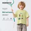 MOMOCO Boys' 2026 Summer Fashion Graffiti T-shirt