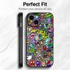 Creative Colorful Abstract Art M-Mr Doodle Phone Case Phone Case Soft Packaging Lightweight For iPhone17 16 15 14 13ProMax