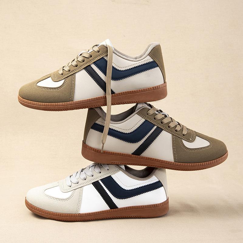 Neue Mode Herrenschuhe Retro Sportschuhe bequeme flache Freizeitschuhe zum Laufen