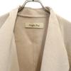 Maglia Plus Side button wool cape coat F beige Women Used