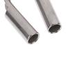 304 Stainless Steel M2 to M8 Silver Cable Wire Rope Clamp Thimbles Rigging Hardware Chicken Heart Ring Fixing Workpiece