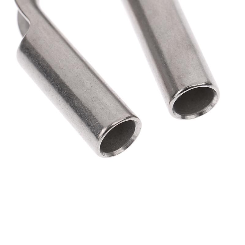 304 Stainless Steel M2 to M8 Silver Cable Wire Rope Clamp Thimbles Rigging Hardware Chicken Heart Ring Fixing Workpiece