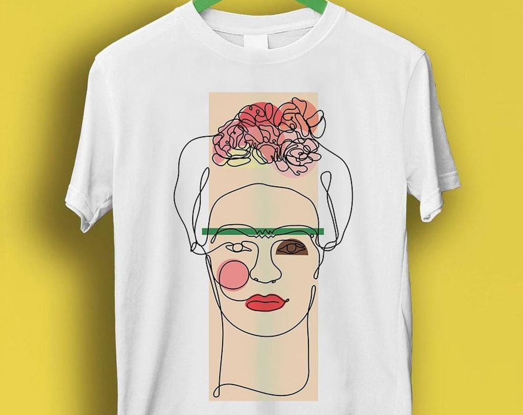 Frida Kahlo Drawing Art Meme Gift Funny Tee Style Unisex Gamer Cult Music T Shirt P3509