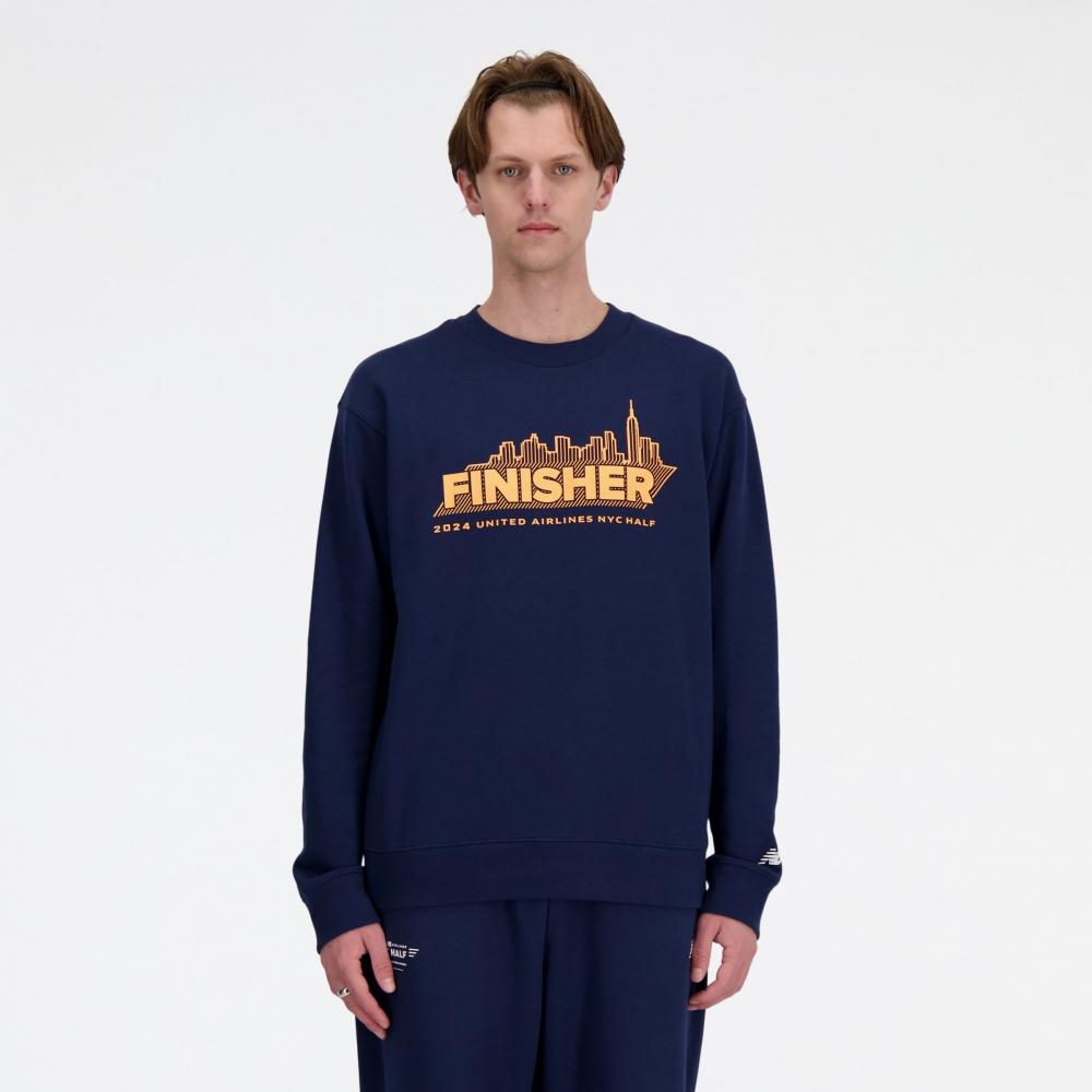 

Полуфинишер New Balance United Airlines NYC French Terry Crew MT41639CNNY XS