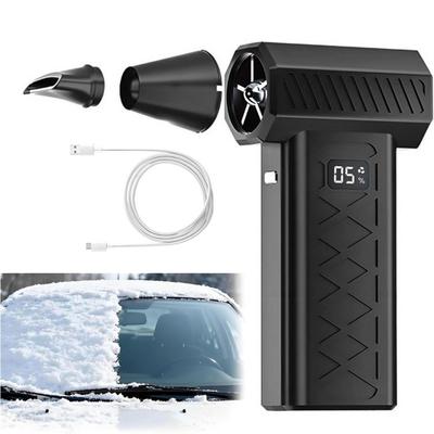 Soprador Turbo 130.000 RPM Soprador Portátil Modo Duplo Soprador de Neve e Pó com Luz LED 6000mAh Limpador Portátil Sem Fio