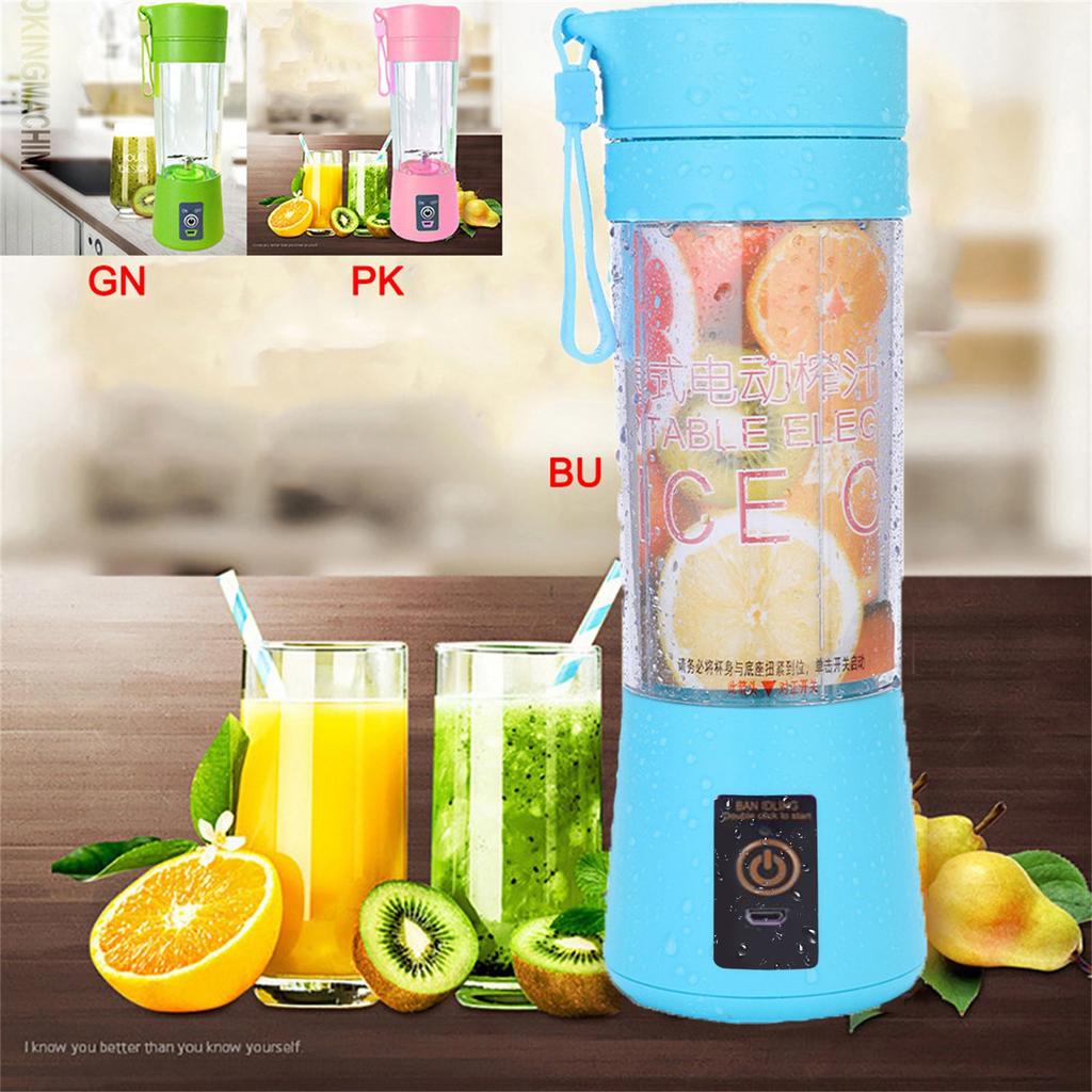 Portable USB Electric Fruit Juicer Smoothie Maker Bottle Juice Shaker