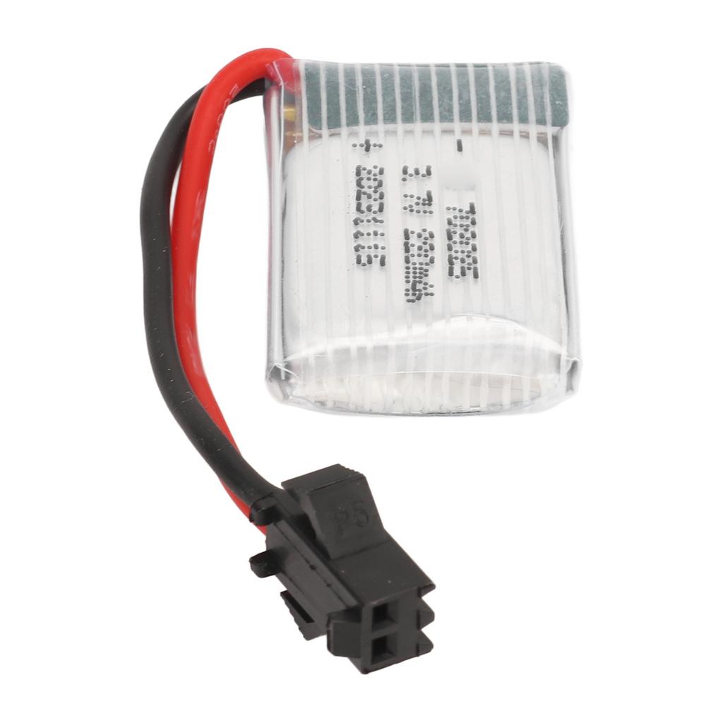 3.7V 220mAh Battery With SM Black Plug LiPo 20C 702025 Overcharge Short Circuit Protection RC