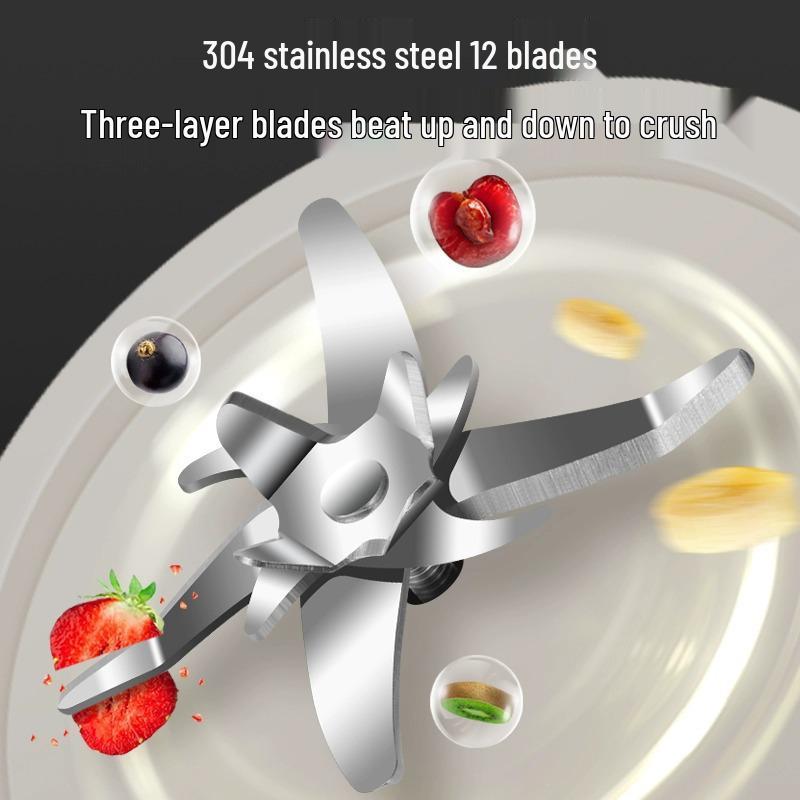 High-Speed Blender Silent Model with 110V-240V US/EU/UK Plugs