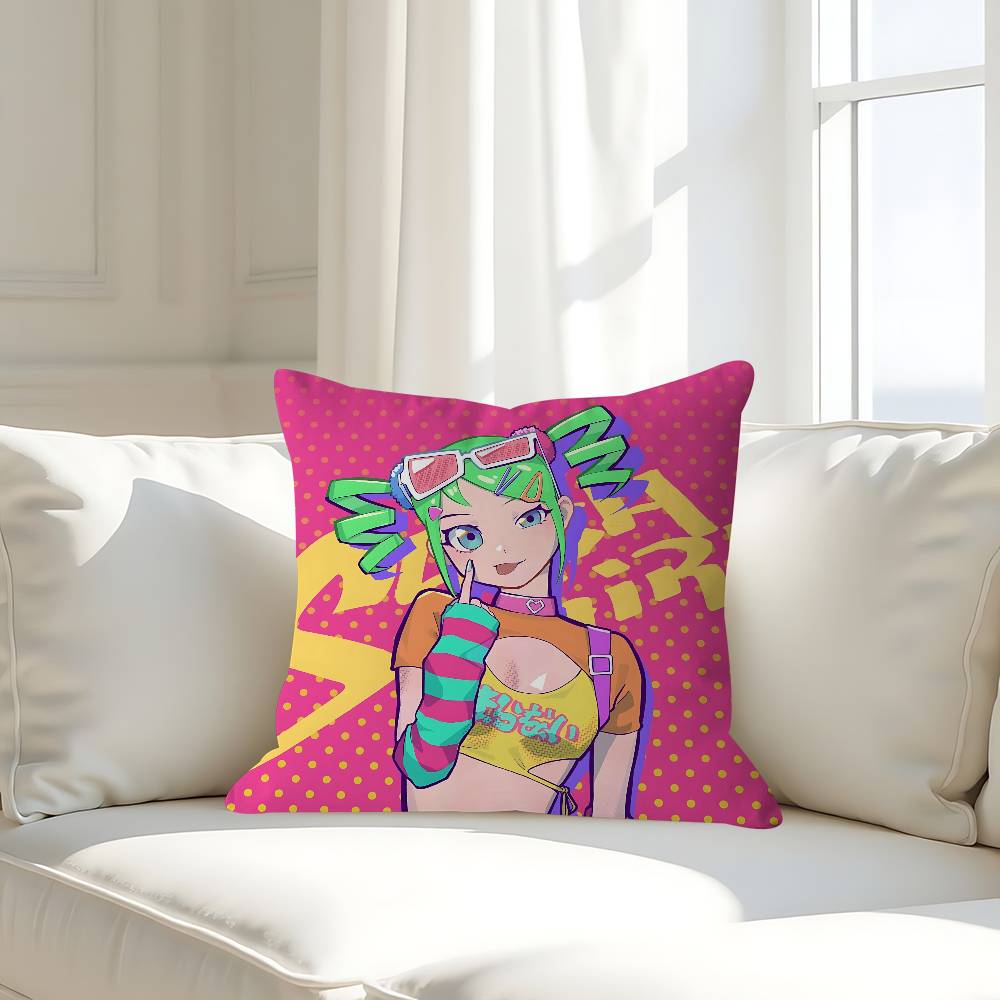 S-Slash Girl E-Endless Run Cushion Cover Pillow Cover Decor Pillowcase Printed Cushion Case For Couch