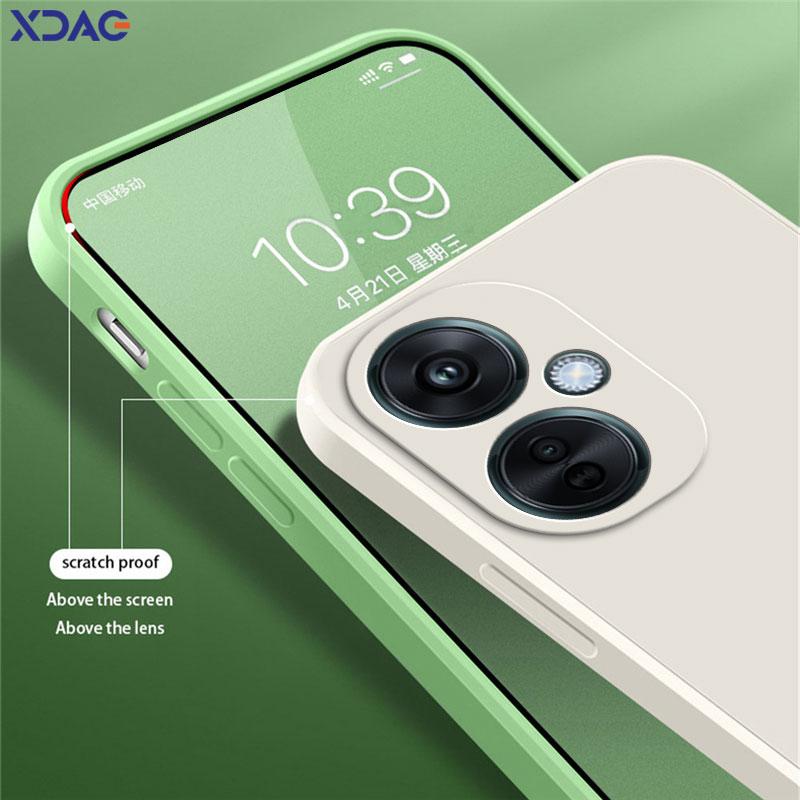 Firkantet flytende silikon telefondeksel for OPPO K11x OnePlus Nord CE3 CE 3 Lite N30 5G Mykt linsebeskyttende støtsikkert deksel CE3Lite