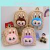 Animal Print Nylon Backpack With Fluffy Design For Daily Use Characters Included)**