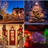 Garden Solar Light LED Twinkle Starry Fairy String Light 8 Lighting Modes Waterproof for Home Tree Wedding Party Christmas Decor