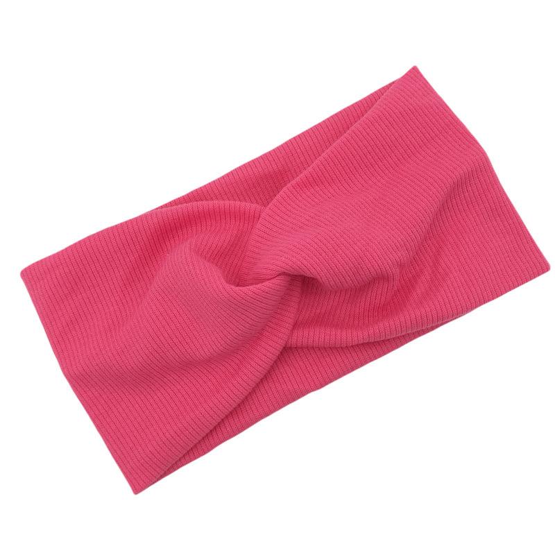 Headband, Threaded Cotton Cross Headband, Yoga Headband, Sports Stretch Headband Ladies