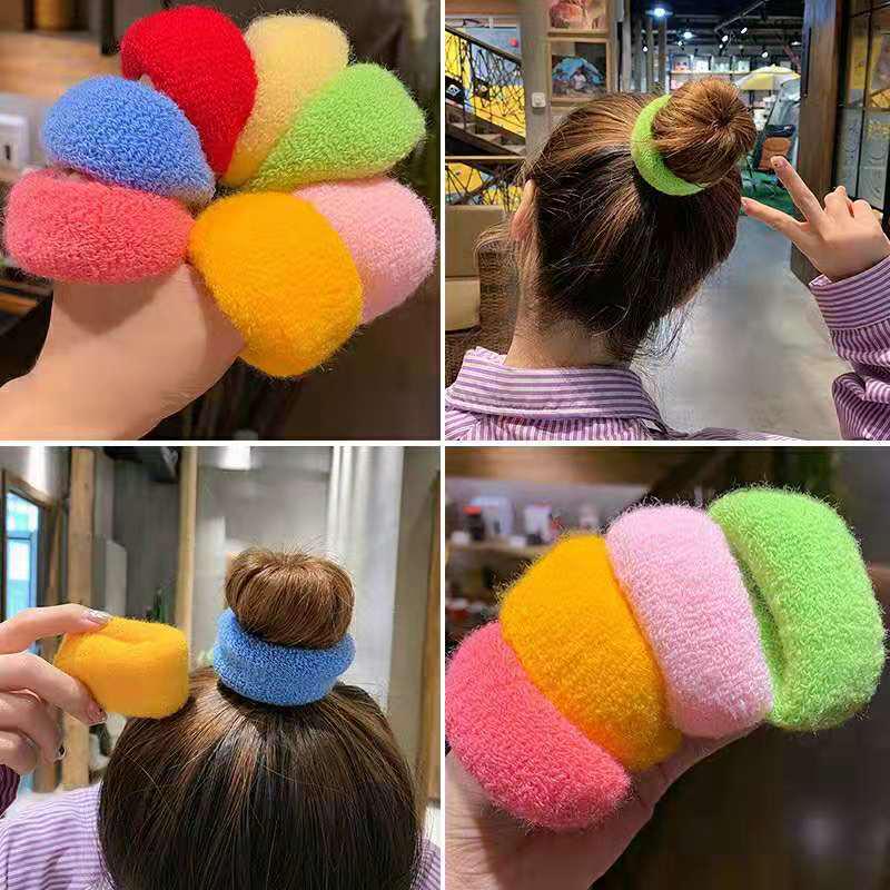 

Korean Influencer Women s High Elasticity Hair Tie Bun Accessory