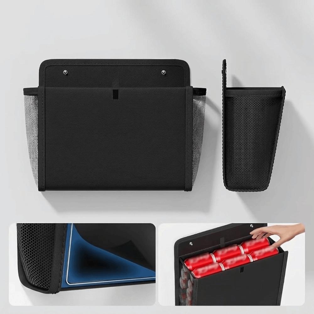 Mesh Pocket RV Storage Bag Foldable Multi-Compartment Organizer Oxford Cloth Door Organizer Door