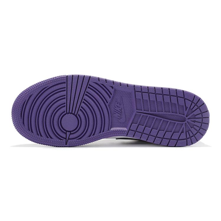 New JORDAN 1 Low Court Purple GS 553560-125