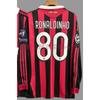 Vintage Jerseys, Soccer Uniforms, AC Ronaldo, Ronaldinho, Zidane, Long-sleeved Sportswear, National Team Uniforms