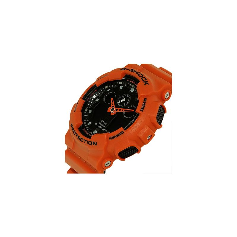 Casio Series Fashionable Retro Street Classic Pointer Dual Display Dial Waterproof Sports Quartz Watch Quartz Movement Japanese and Korean GA-100L-4A